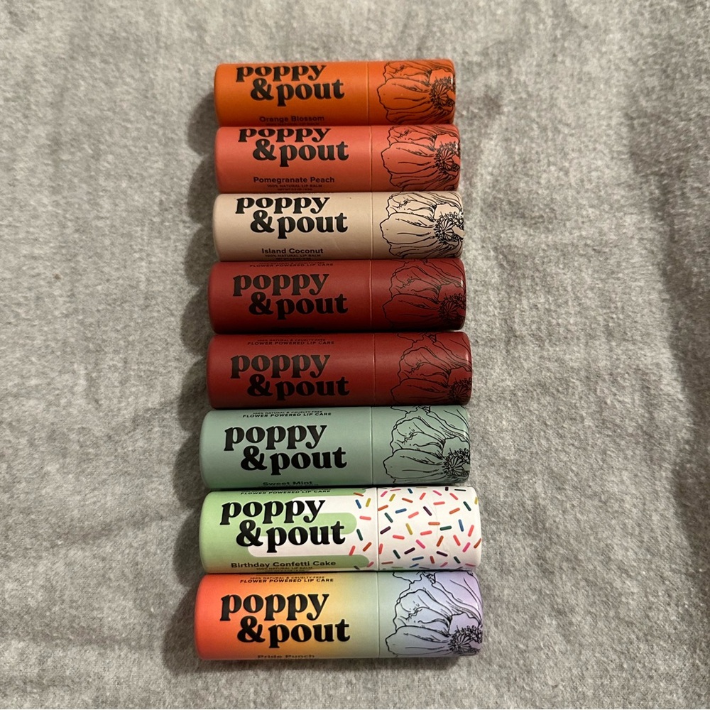 Poppy & Pout Lip Balm Bundle